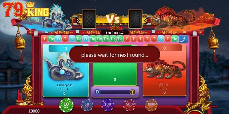 Cách chơi rồng hổ 79KING đơn giản nhất