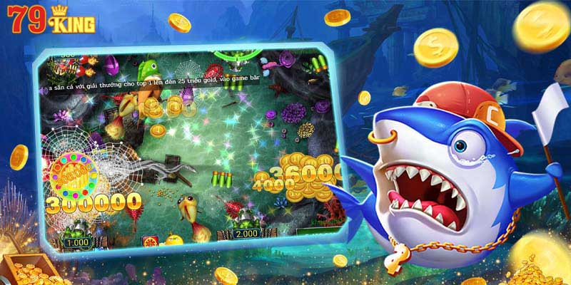 Bắn cá là game sử dụng vũ khí để săn cá ăn thưởng
